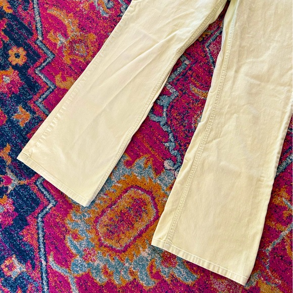 J. Jill | Women’s pale chartreuse Authentic Fit Out of the Blue jeans, size 12 - Picture 6 of 14